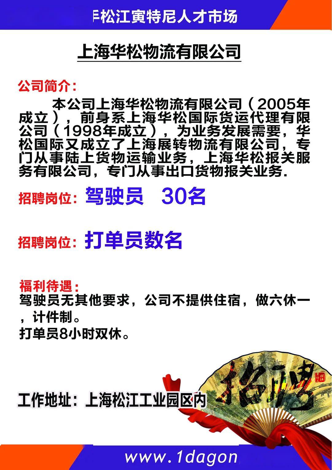 上海竹昌最新招工信息