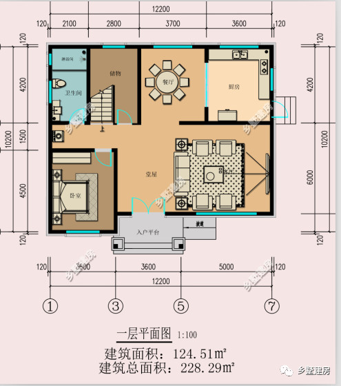 农村三间二层最新设计法