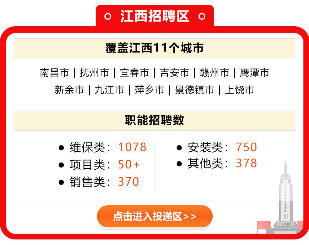 江西南昌招聘网最新招聘信息