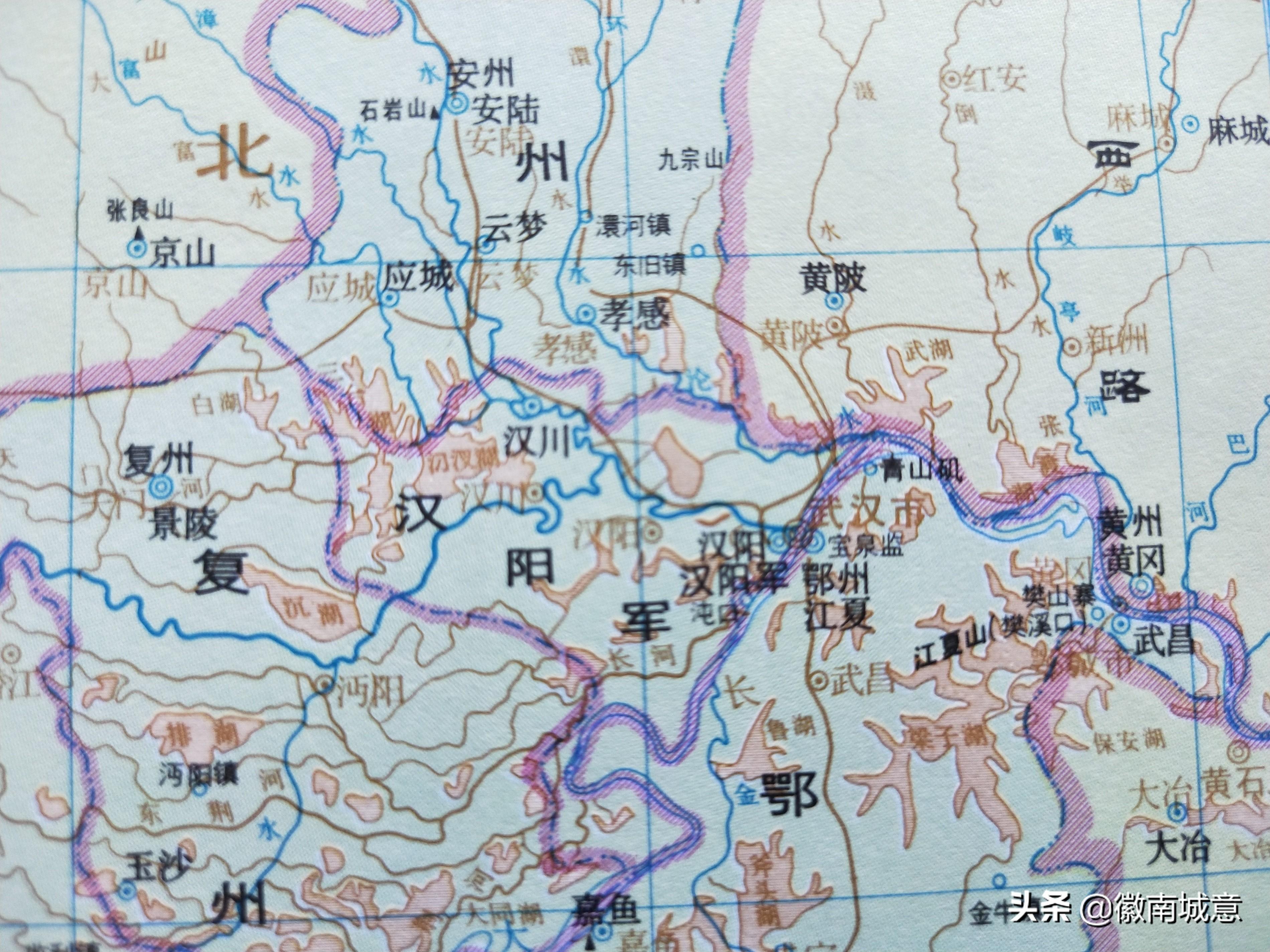 最新武汉市行政区划图