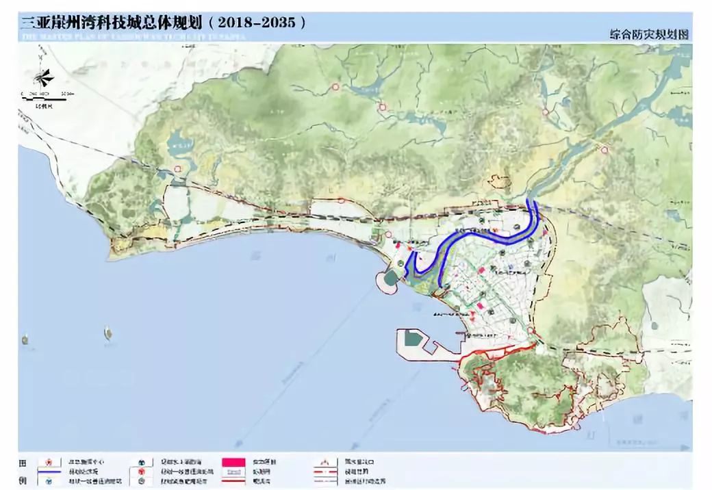 三亚崖州湾最新规划图