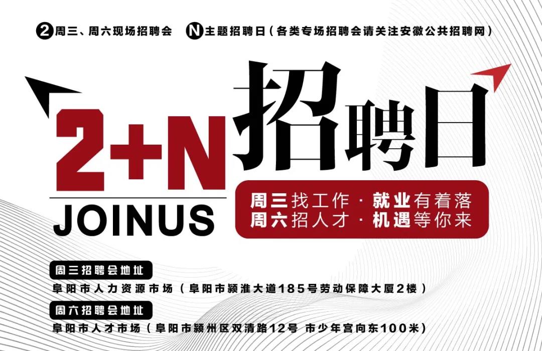 阜阳58招聘网最新招聘